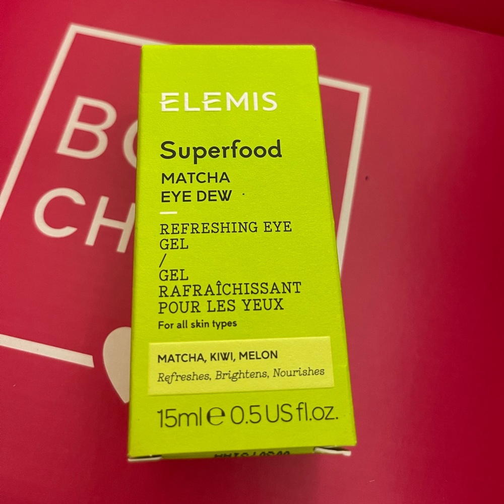 Superfood Elemis matcha eye dew